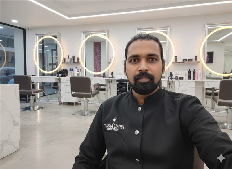 Satish Babu, Senior Hair Artist and Salon Manager